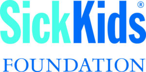 Image is of the SICK KIDS FOUNDATION logo