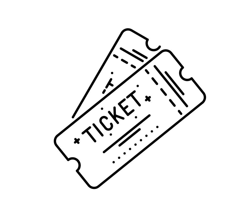 icon of two graphic tickets