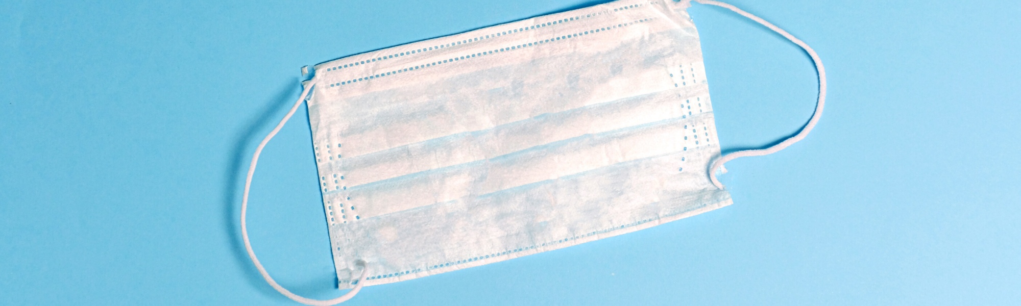 Image is of medical face mask