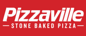 Pizzaville stone baked pizza logo