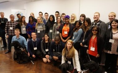 Image is of Young Leaders attendees