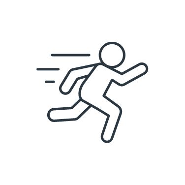 person running