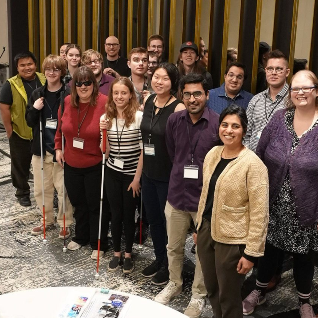 A photo of the full group of Young Leaders attendees in Calgary, including Ali Usman.