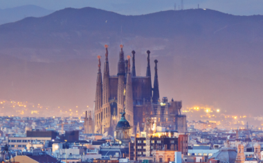 image of skyline of downtown Barcelona