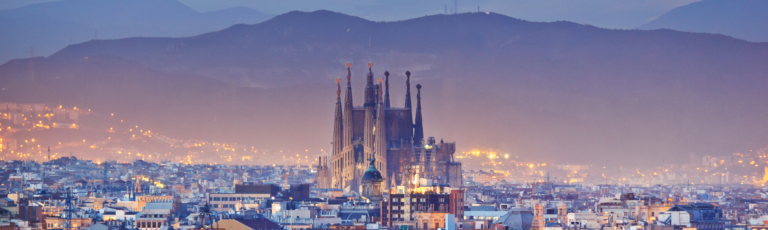 image of skyline of downtown Barcelona