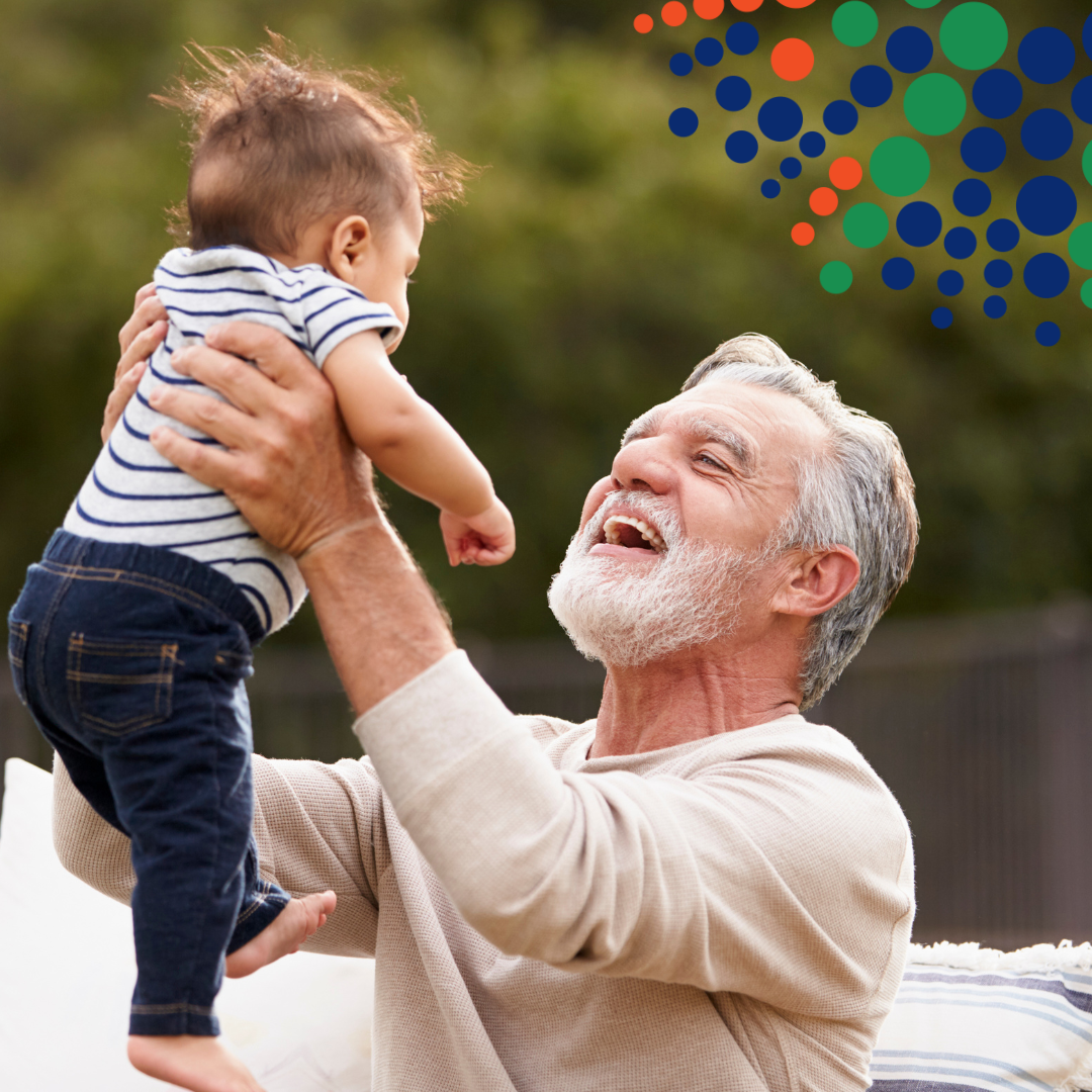 grandfather and child