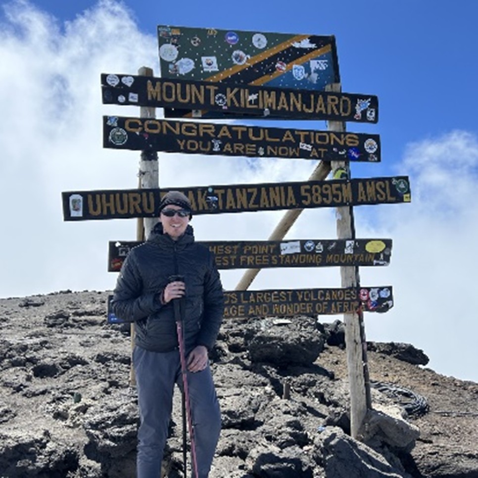 Image of Jack McCormick at Mount Kilimanjaro