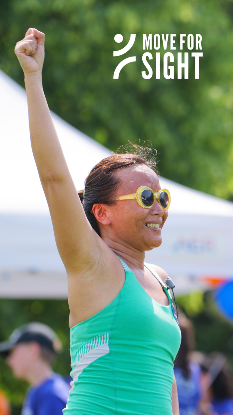 MOVE FOR SIGHT participant