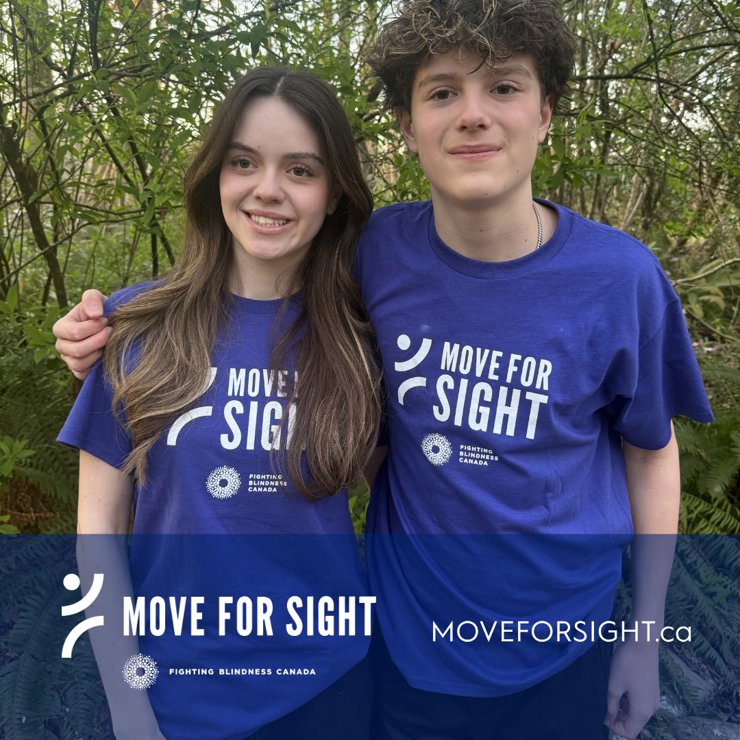 MOVE FOR SIGHT Ambassadors, Ava & Chase