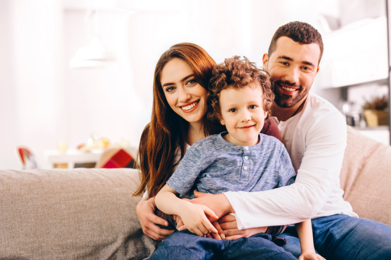 A young family