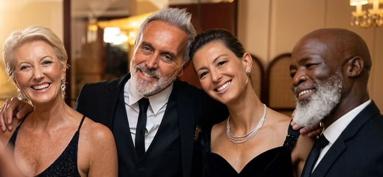 People at an event